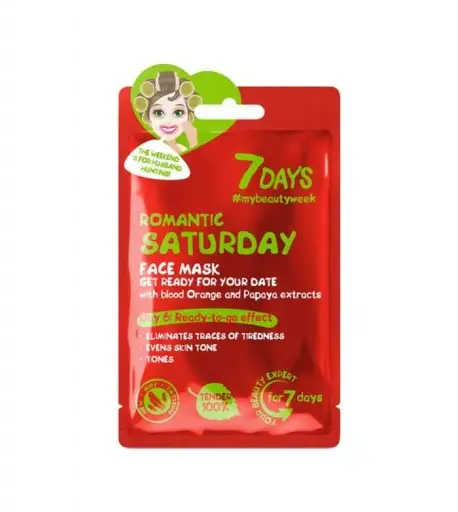 7 days Maschera Viso 7 Giorni - Romantic Saturday