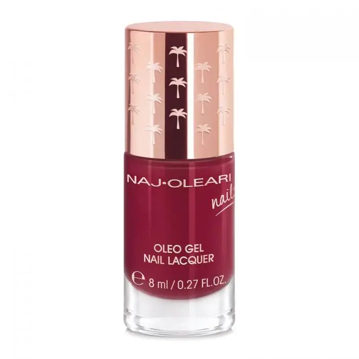 8011003841301 Naj oleari Oleo Gel Nail Lacquer - Smalto Effetto Gel 8ML / 24 rosso ciliegia