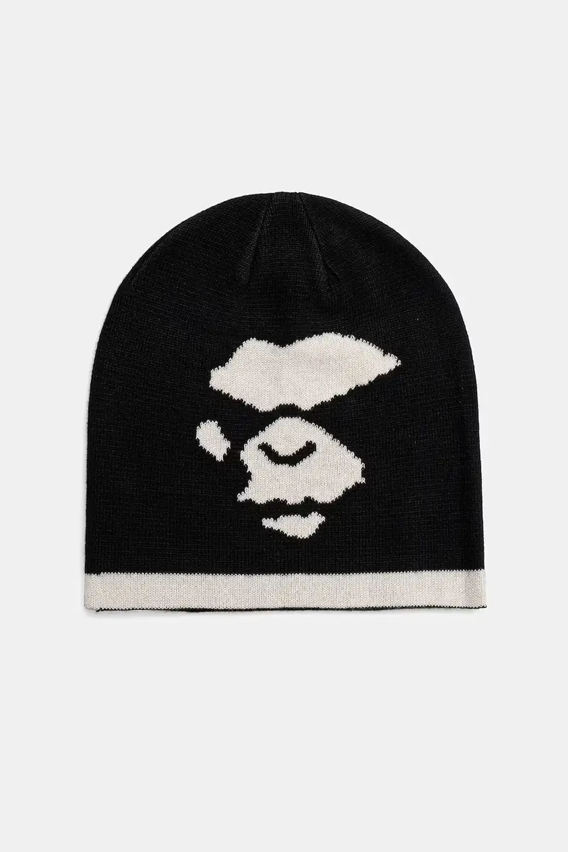 A Bathing Ape berretto Mad Face Nero