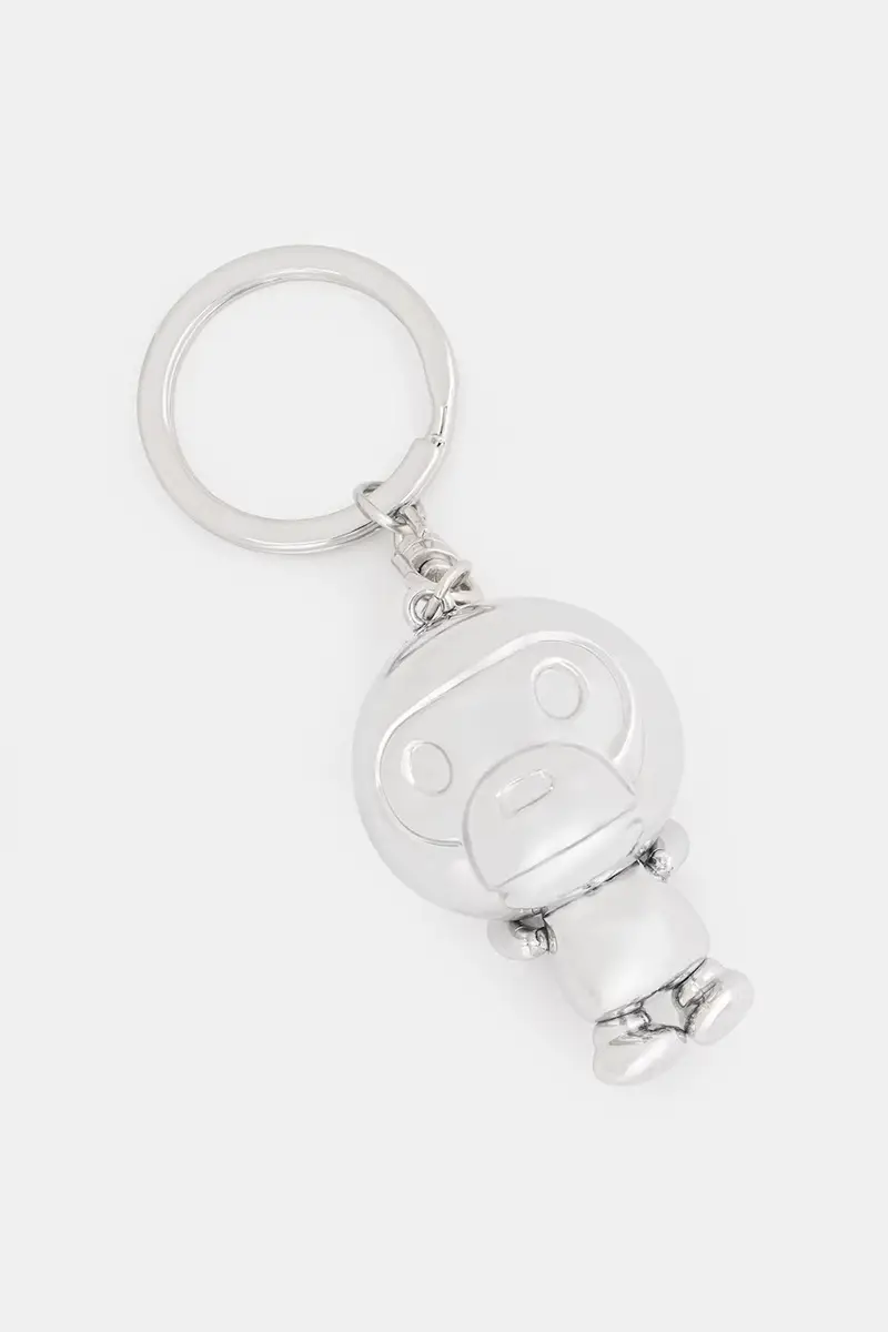 A Bathing Ape ciondolo Baby Milo Argento