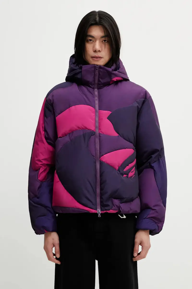 A Bathing Ape piumino Mega Color Camo Violetto