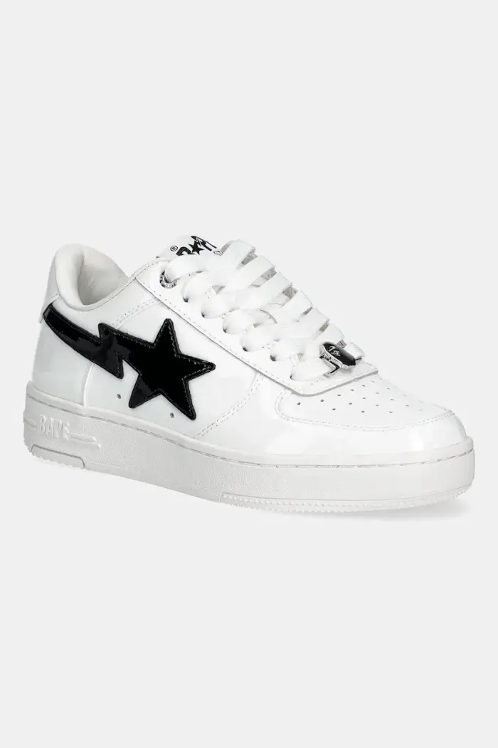 A Bathing Ape sneakers in pelle BAPE STA #1 Bianco