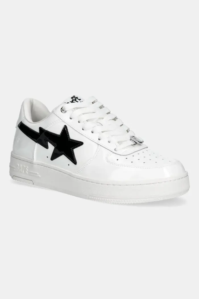 A Bathing Ape sneakers in pelle BAPE STA #1 Bianco