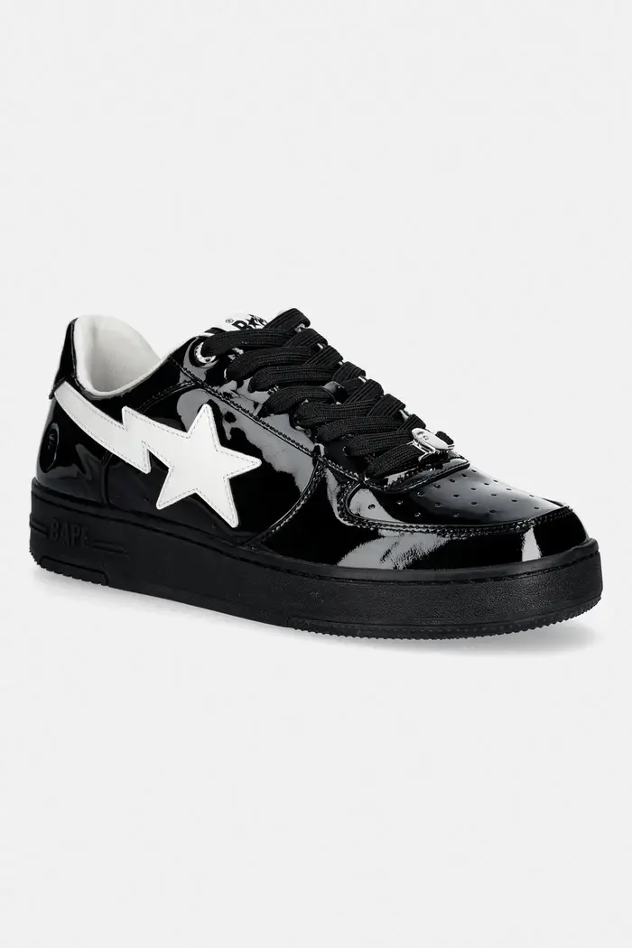 A Bathing Ape sneakers in pelle BAPE STA #1 Nero