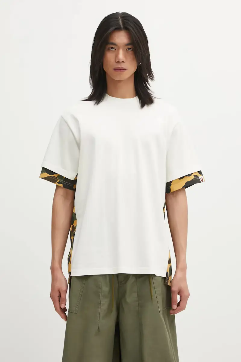 A Bathing Ape T-shirt Uomo Beige 3816928