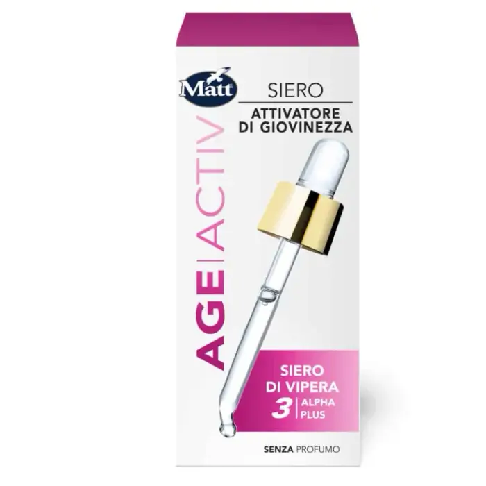 A&D Matt Age Activ Siero Attivatore Di Giovinezza 30ml - Siero viso