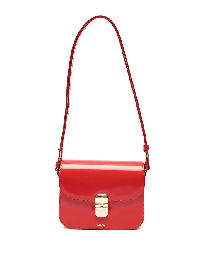 A P C Borsa Rosso