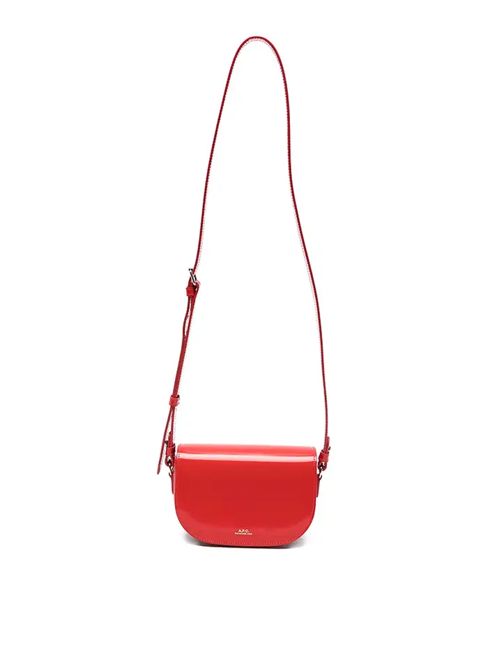 A P C Borsa Rosso
