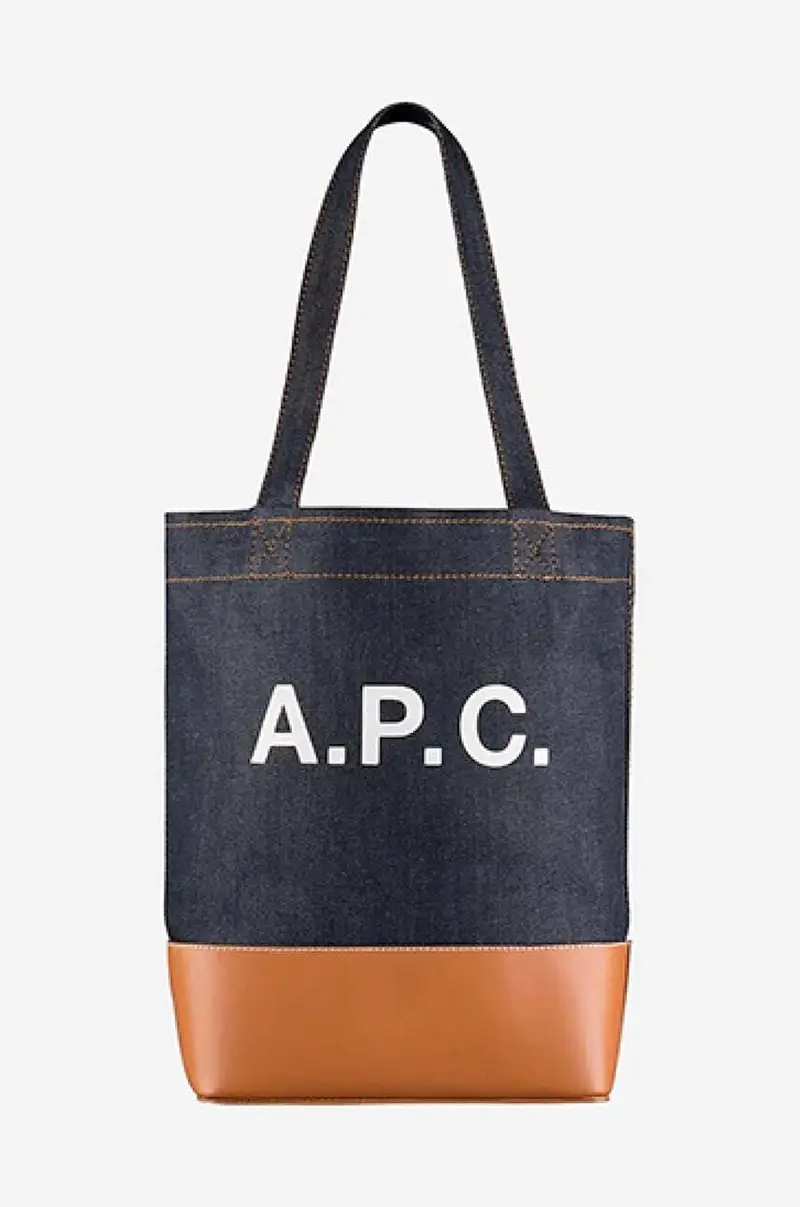 A.P.C borsetta Blu navy