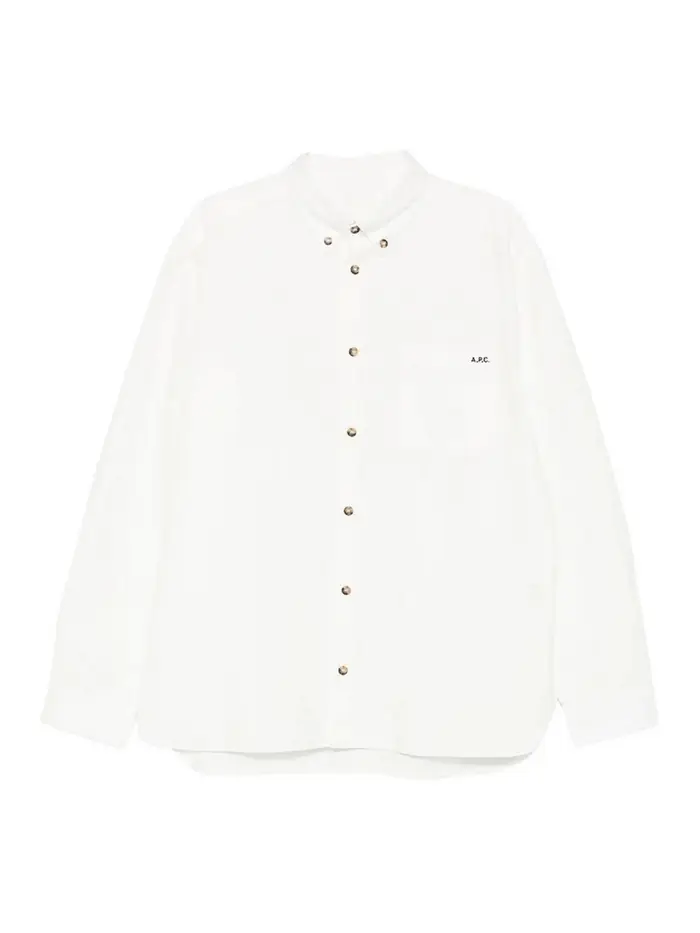 A P C Camicia Bianco