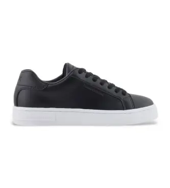 per donna XW000295AF11912UC001 scarpe da ginnastica in pelle nera (41), Nero, Basso, Stringhe, Casual