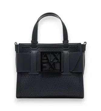 per donna XW000392AF22626UC001 Borsa tecnica nera monocromatica (OSFA), Nero, Casual, Poliuretano