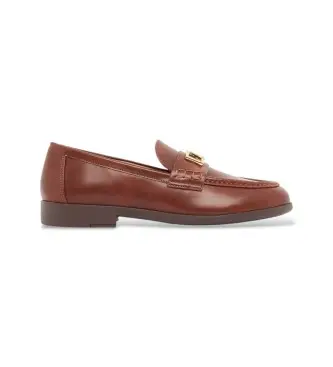 A|X Armani Exchange per donna XW002579AF17474U6123 Eleganti mocassini marroni, Marrone, Basso, 1 a 3 cm, Nessuno, Casual