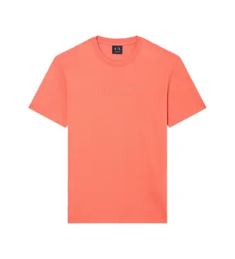 A|X Armani Exchange per uomo XM001280AF10361U3040 Maglietta rossa casual premium, Rosso, Cotone, Manica corta