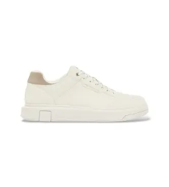 per uomo XM001722AF17540MZ754 Tocca le scarpe da ginnastica bianche (43), Bianco, Basso, Stringhe, Casual Pelle