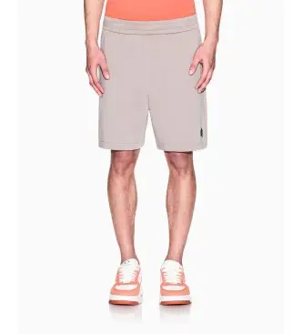 A|X Armani Exchange per uomo XM001773AF10818U6107 Bermuda in cotone con logo laterale taupe, Casual
