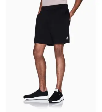 A|X Armani Exchange per uomo XM001773AF10818UC001 Bermuda in cotone con logo laterale nero, Casual