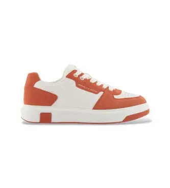 A|X Armani Exchange per uomo XM002204AF21442MZ440 Sneakers arancioni Lifestyle, 3 a 5cm, Stringhe, Casual, Arancione