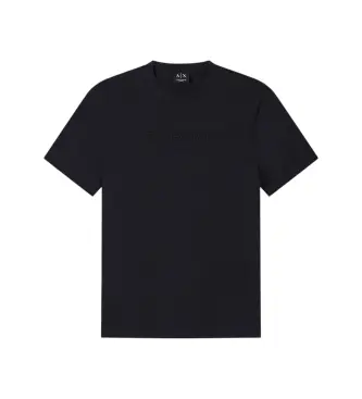 A|X Armani Exchange per uomo XM002467AF10356UB101 T-shirt slim fit blu navy, Casual, Cotone, Manica corta