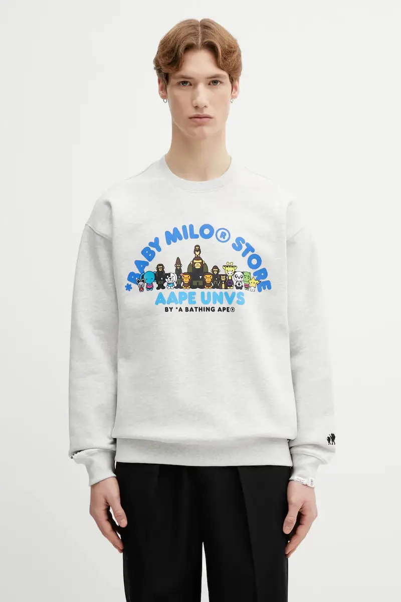 AAPE felpa Grigio
