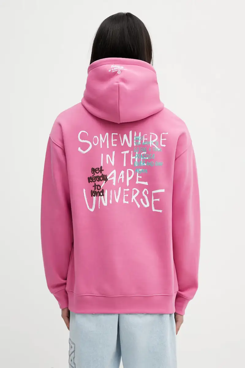 AAPE felpa Rosa