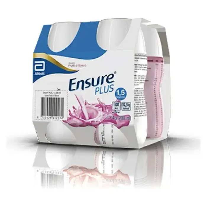 Ensure Plus Frutti Di Bosco 4X200ml - Integratore alimentare