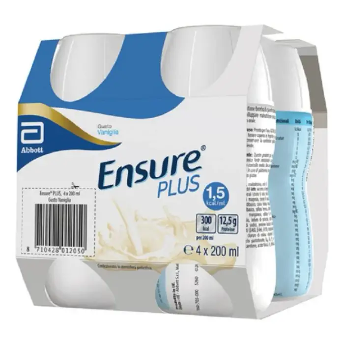 Ensure Plus Vaniglia 4X200ml - Integratore alimentare
