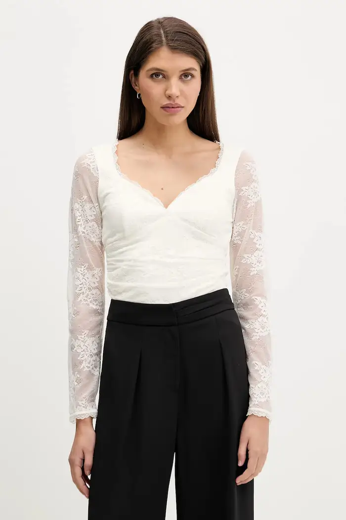 Abercrombie & Fitch camicetta Bianco