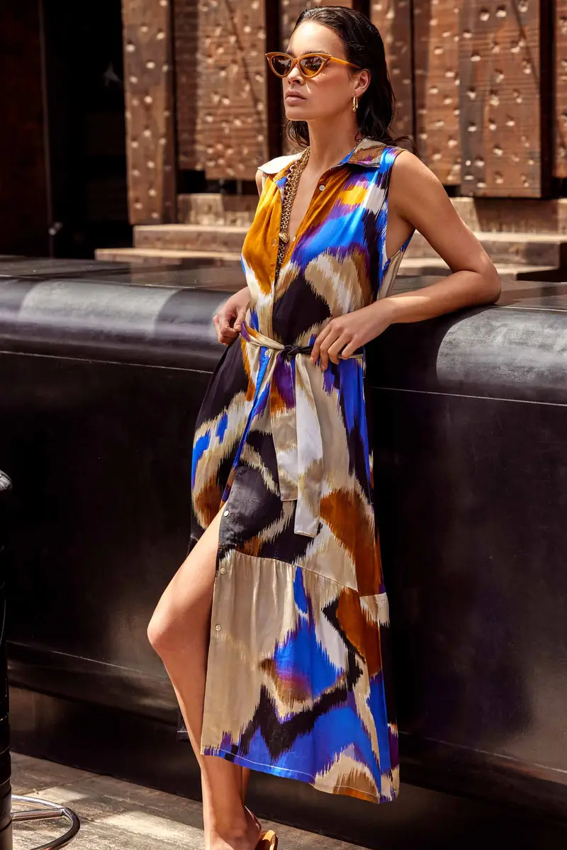 Iconique ABITO CAMICIA LUNGO SMANICATO MARZIA | Colore: Multi