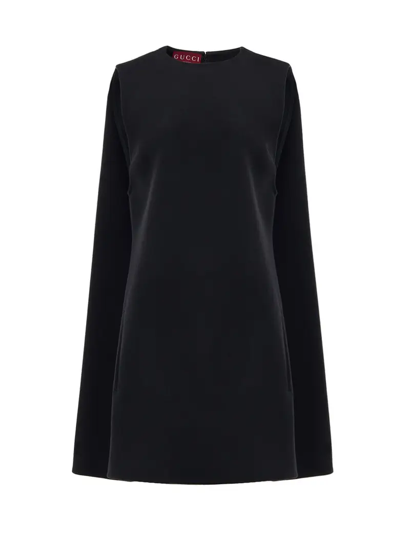 Gucci Abito Corto Senza Maniche a Campana