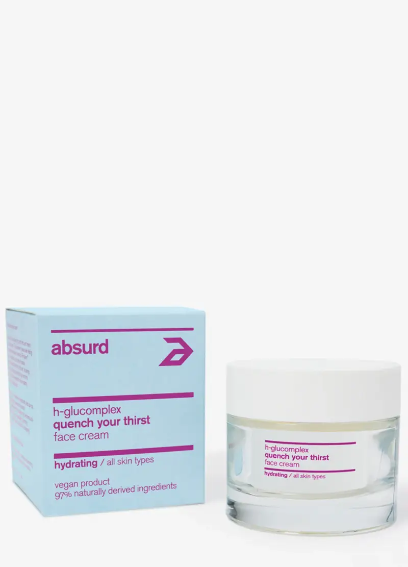 Crema Idratante Viso Quench Your Thirst, Donna, Azzurro