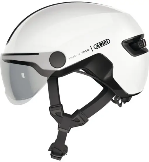 Abus Hudy-ACE - casco da bici White