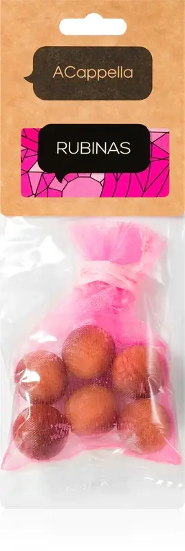 Acappella Ruby deodorante per auto 6 pezzi