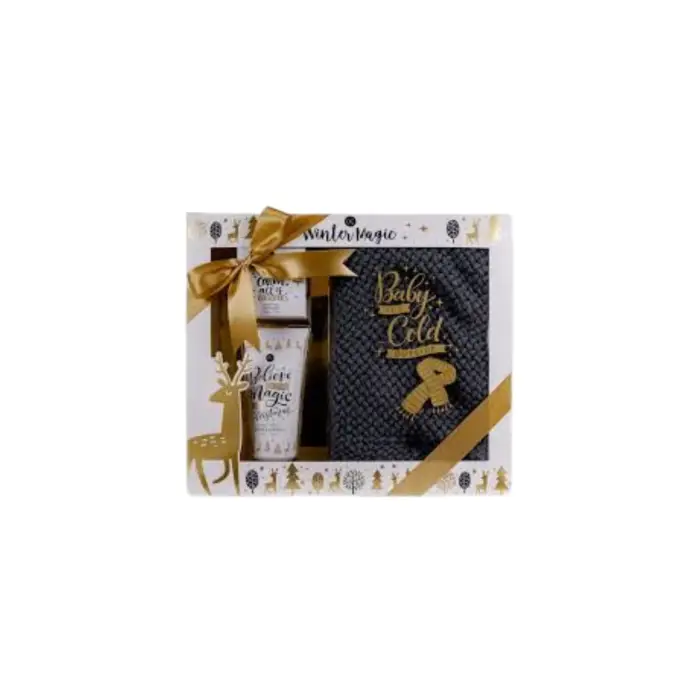 Accentra Set Winter Magic - Set regalo per la cura del corpo con sciarpa