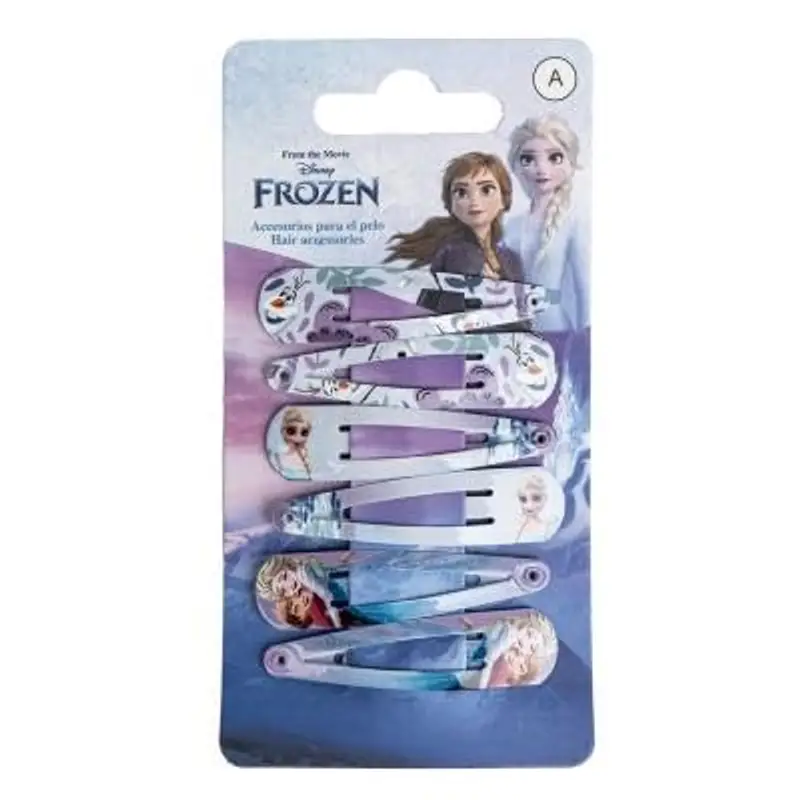 CERDÁ LIFE'S LITTLE MOMENTS ACCESSORI CAPELLI CLIPS 6 PEZZI FROZEN