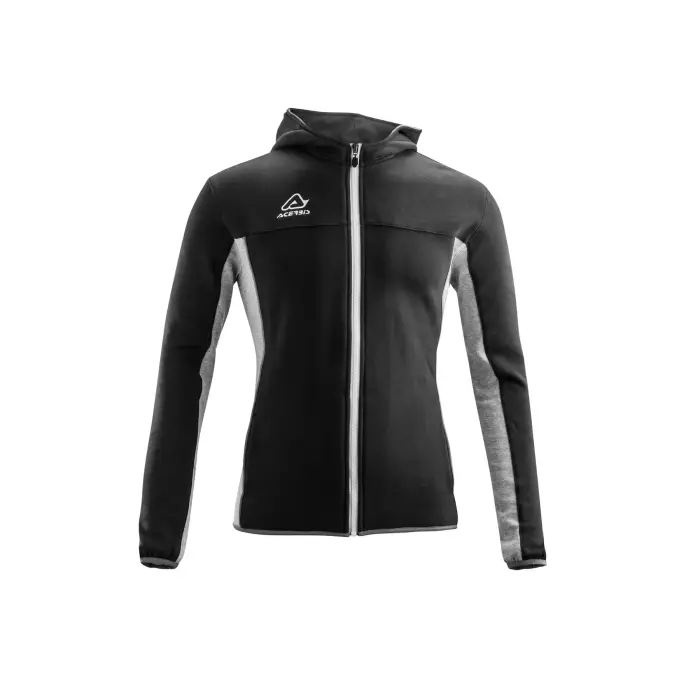 Acerbis Giacca con zip e cappuccio Belatrix Noir