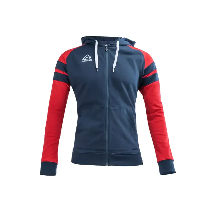 Acerbis Giacca con zip e cappuccio Kemari Bleu