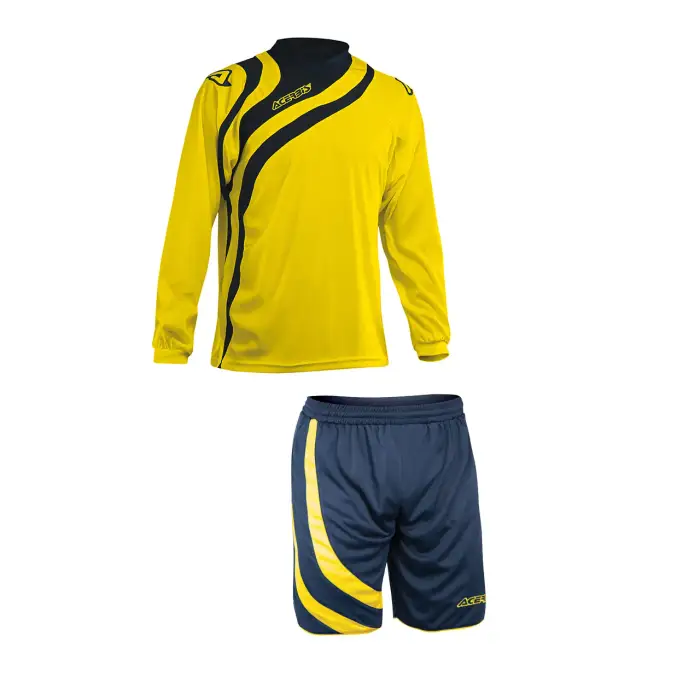Acerbis Set maglia calcio e pantaloncini Alkman Jaune