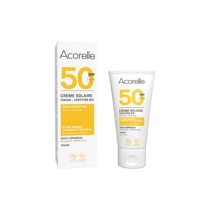 Acorelle Crema Solare per il Viso SPF 50 50 ml