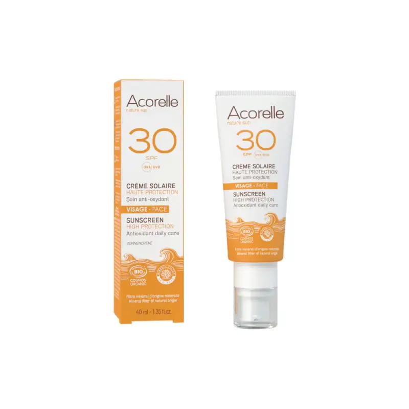 Acorelle Crema Solare Viso SPF 30 40 ml