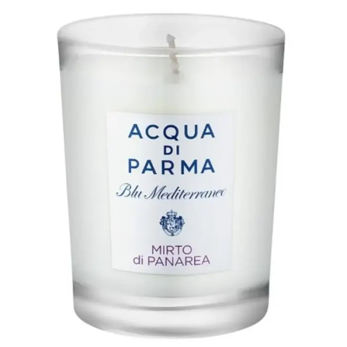 Blu Mediterraneo Mirto Di Panarea Candela profumata, vetro blu 200 g
