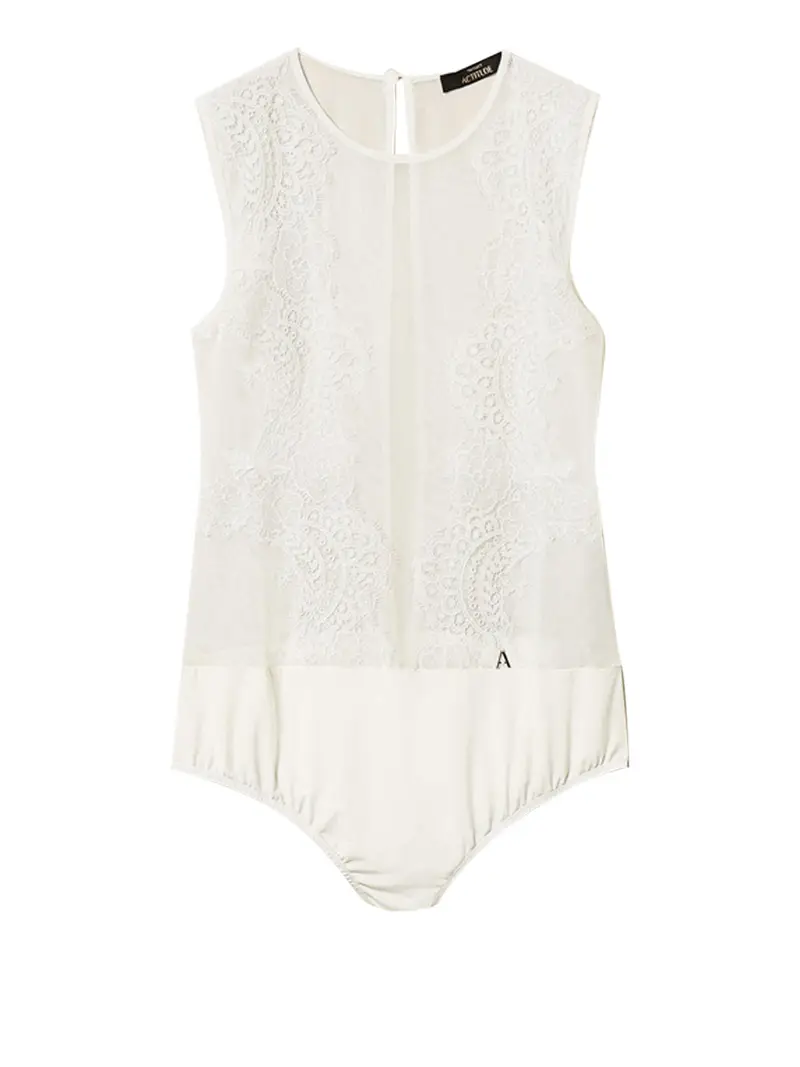 Actitude Body Donna Bianco 4607776