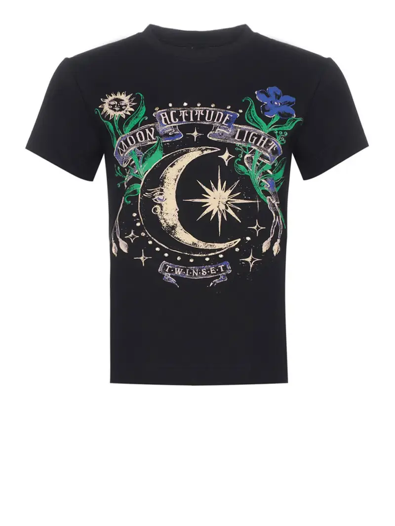 Actitude T-shirt Donna Nero 3273602