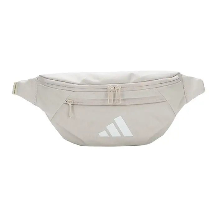 2 2L Zaino marsupio classico con logo in poliestere riciclato Unisex marsupio Beige JM7156 Beige