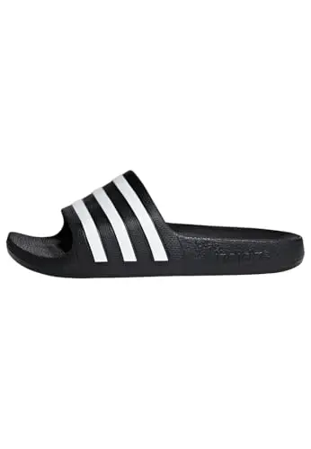 adidas Adilette Aqua Slides Kids, Infradito Unisex - Bambini e ragazzi, Core Black / Cloud White / Core Black, 31 EU