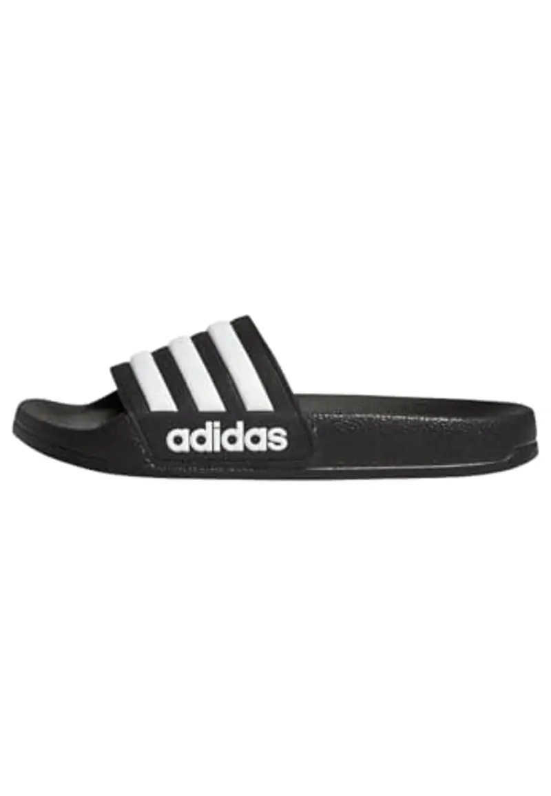 adidas Adilette Shower Slides, Infradito, Core Black Ftwr White Core Black, 28 EU