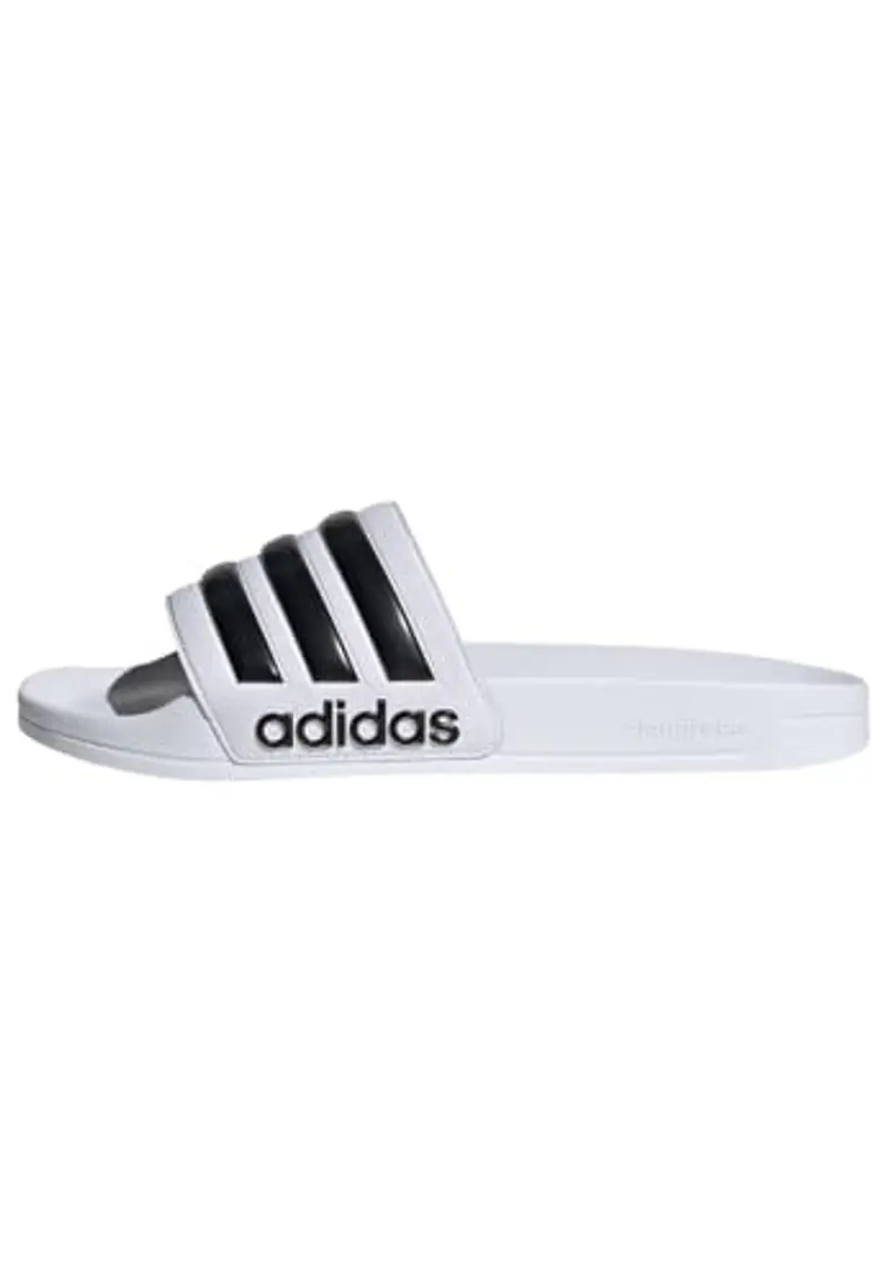 adidas Adilette Shower Slides, Infradito Unisex - Adulto, Cloud White Core Black Cloud White, 37 EU