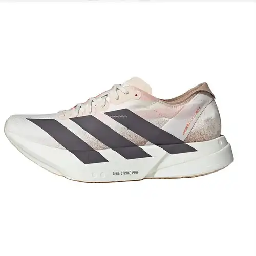 Adidas Adizero Adios Pro 4 Bianco Gesso Grigio Strata Sneakers Uomo Crema Arancione Impatto JR6367