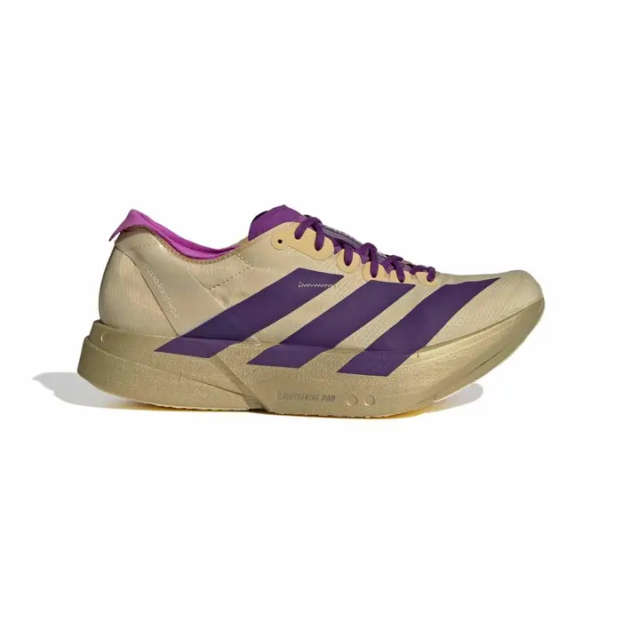 Adizero Adios Pro 4 Rtr Sand Purple Oro - Scarpe Running Uomo EUR / UK