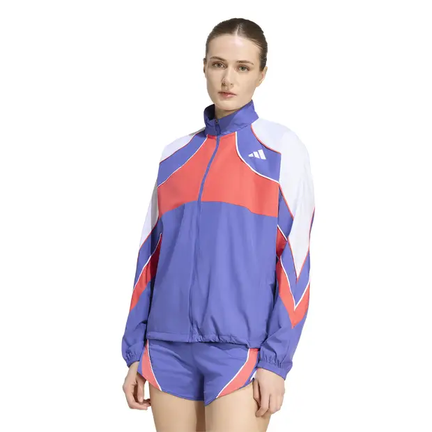 Adizero Archive Jacket Donna - Giacche Blu - Mesh Blue